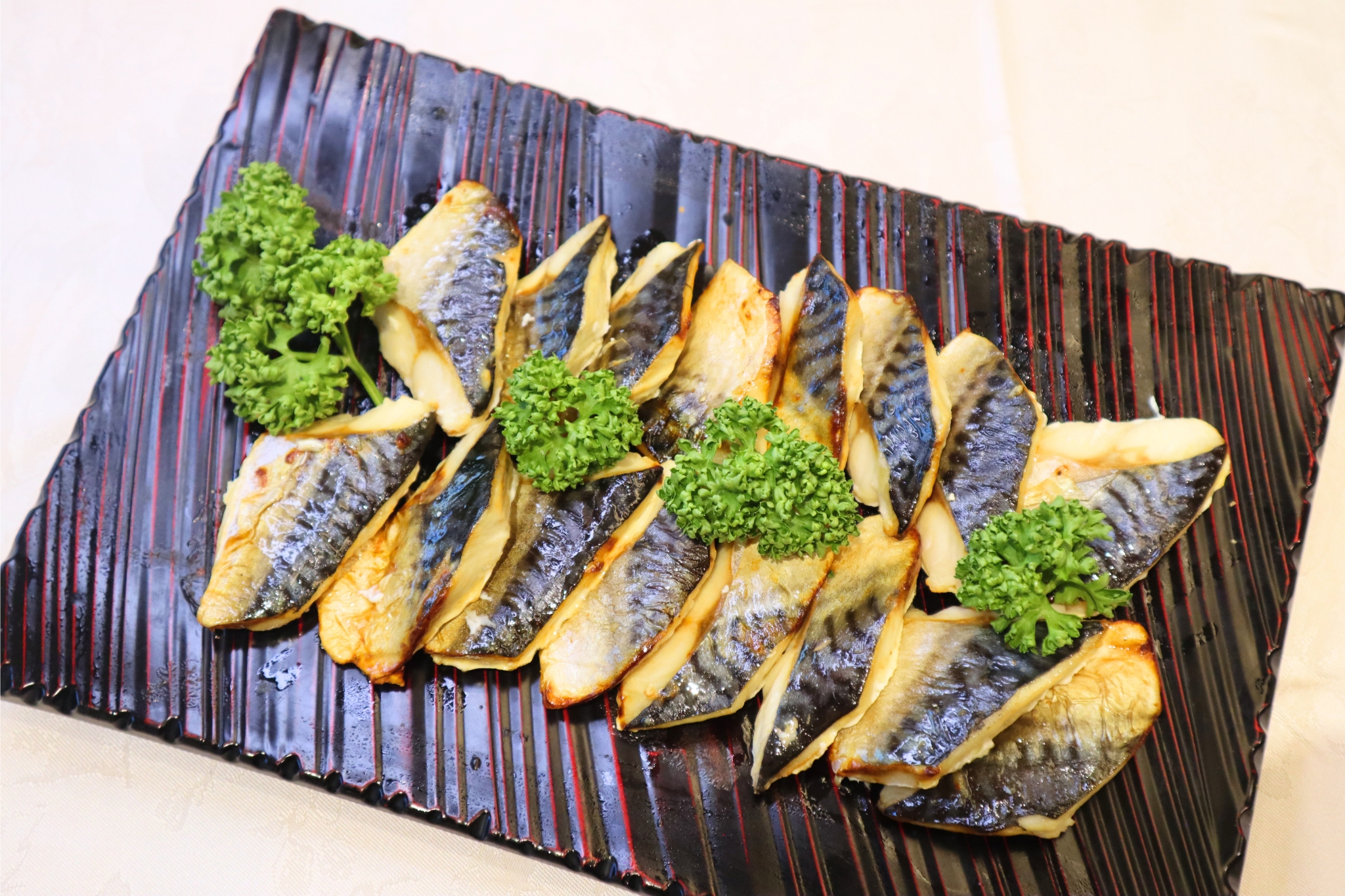 鯖の塩焼き