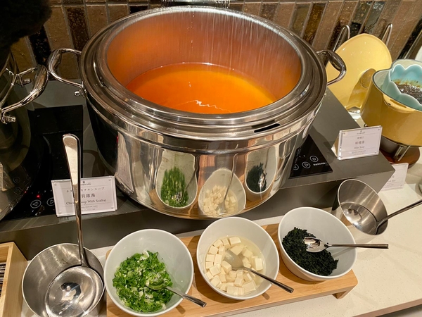 美味しい朝食（ビュッフェ式）