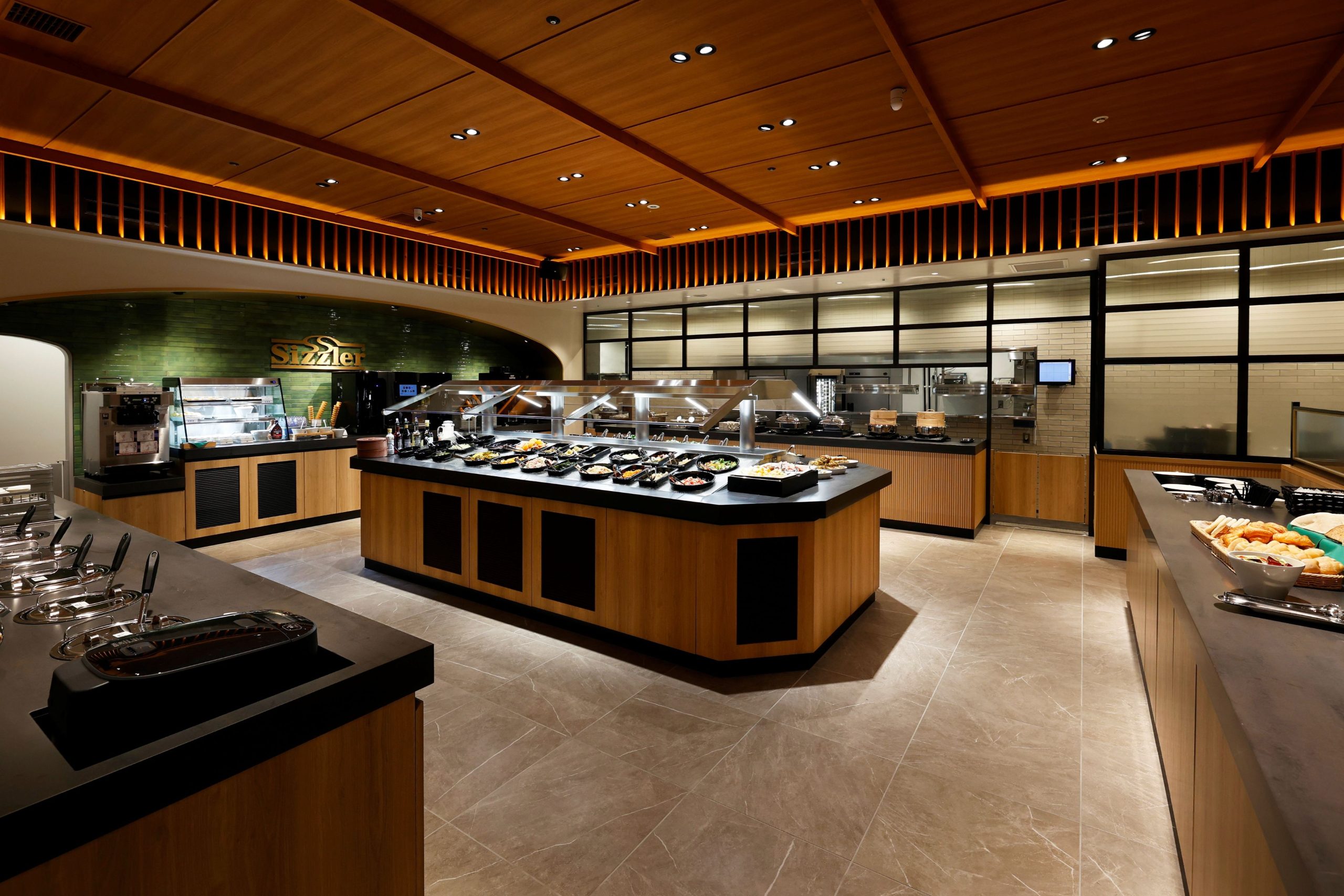 1F シズラー新宿東宝ビル店 店内
